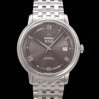 홍콩명품 [오메가] 남성용 드빌 프레스티지 424.10.40.20.06.001 오토매틱 Cal.8800타입 39.5mm 메탈줄 그레이 다이얼 omg20195  