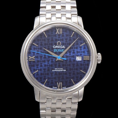 홍콩명품 [오메가] 남성용 드빌 프레스티지 오르비스 에디션 424.10.40.20.03.003 오토매틱 Cal.8800타입 39.5mm 메탈줄 블루 다이얼 omg20198  
