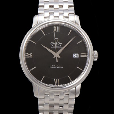 홍콩명품 [오메가] 남성용 드빌 프레스티지 424.10.40.20.01.001 오토매틱 Cal.8800타입 39.5mm 메탈줄 블랙 다이얼 omg20199  