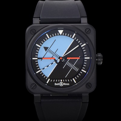 홍콩명품 [벨엔로즈] 남성용 인스트루먼트03 BR03A-HRZ-CE 오토매틱 2892타입 42mm 세라믹 우레탄줄 블랙/블루 다이얼 bel4109  