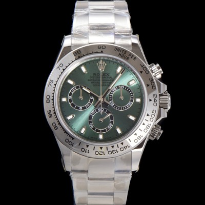 홍콩명품 [로렉스] 남성용 코스모그래프 데이토나 40mm 크로노그래프 7750 오토매틱 무브먼트 그린 다이얼 rol5339  