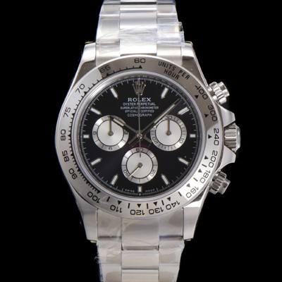 홍콩명품 [로렉스] 남성용 코스모그래프 데이토나 m126509-0001 40mm 크로노그래프 7750 오토매틱 무브먼트 블랙 다이얼 rol5342  