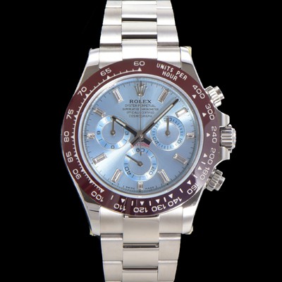 홍콩명품 [로렉스] 남성용 코스모그래프 데이토나 플래티넘 m116506-0002 세라믹 베젤 40mm 크로노그래프 7750 오토매틱 무브먼트 아이스 블루 다이얼 rol5322  
