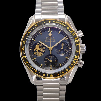 홍콩명품 [오메가] 남성용 스피드마스터 310.20.42.50.01.001 크로노그래프 프로페셔널 문워치 아폴로 11 50주년기념 수동형 무브먼트 42mm 문샤인 골드 다이얼 omg0182  
