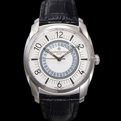 홍콩명품 [바쉐론 콘스탄틴] 남성용 케드릴셀프 와인딩 4500S/000A-B195 41mm 오토매틱 Cal. 5100/1 타입 화이트 다이얼 vac1156  