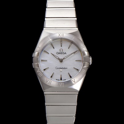 홍콩명품 [오메가] 여성용 컨스틀레이션 131.10.28.60.05.001 쿼츠 무브먼트 28mm 화이트 자개 다이얼 omg0143  