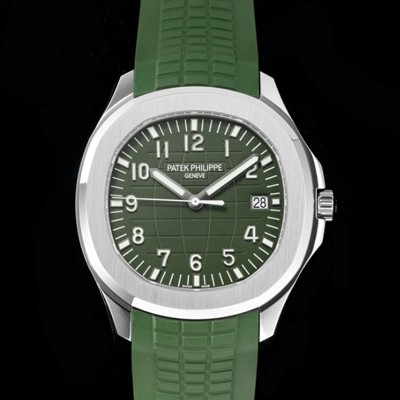 홍콩명품 [파텍필립] 남성용 아쿠아넛 데이터 Ref. 5168G-010  42mm 오토매틱 Cal.26-330 타입 그린 다이얼 pat2222  
