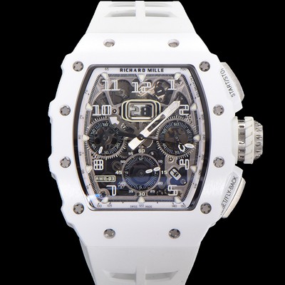 홍콩명품 [리차드밀레] 남성용 RM11-03 티타늄 케이스/블랙 PVD코딩 베젤 크로노그래프 50mm 오토매틱 무브먼트 스켈레톤 다이얼 ric0257  