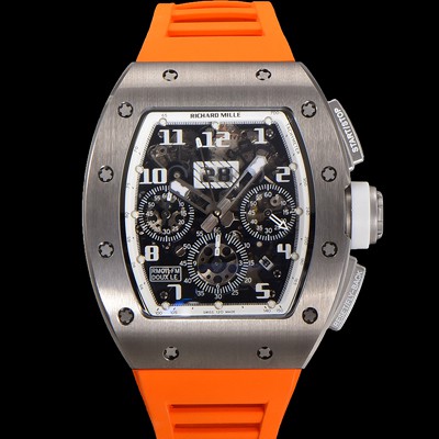 홍콩명품 [리차드밀레] 남성용 RM11-FM 티타늄 케이스/스텐레스 스틸 베젤 크로노그래프 50mm 오토매틱 무브먼트 스켈레톤 다이얼 ric0249  