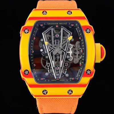 홍콩명품 [리차드밀레] 남성용 RM27-03 투어빌론 포지드 카본 47mm 투르비용 무브먼트 스켈레톤 다이얼 ric0277  