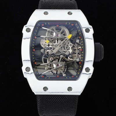 홍콩명품 [리차드밀레] 남성용 RM27-02 투어빌론 라파엘 나달 47mm 기계식 수동형 무브먼트 스켈레톤 다이얼 ric0271  