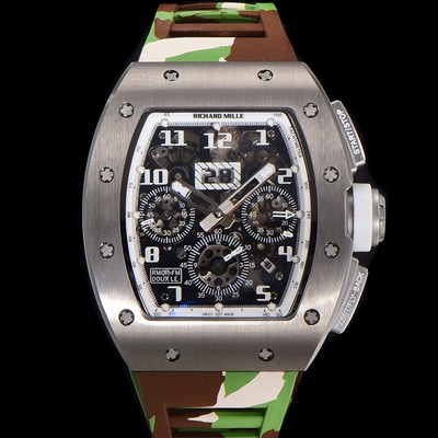홍콩명품 [리차드밀레] 남성용 RM11-FM 티타늄 케이스/스텐레스 스틸 베젤 크로노그래프 50mm 오토매틱 무브먼트 스켈레톤 다이얼 ric0252  