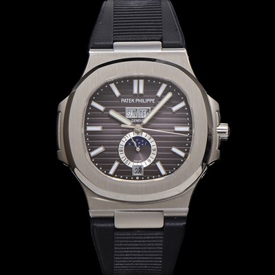 홍콩명품 [파텍필립] 남성용 노틸러스 5726A-001 오토매틱 Cal.324 타입 40.5mm 우레탄줄 블랙 다이얼 pat2218  