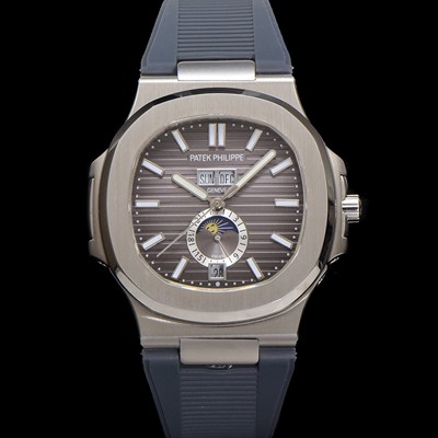 홍콩명품 [파텍필립] 남성용 노틸러스 5726/1A-001 오토매틱 Cal.324 타입 40.5mm 우레탄줄 그레이 다이얼 pat2219  