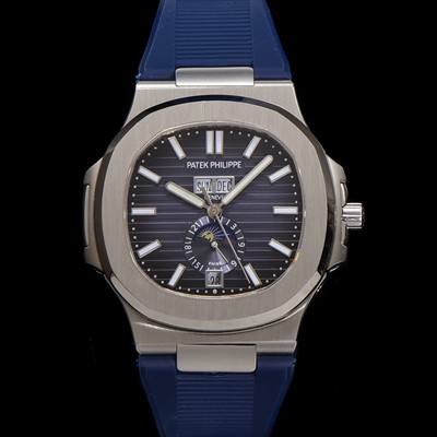 홍콩명품 [파텍필립] 남성용 노틸러스 5726/1A-014 오토매틱 Cal.324 타입 40.5mm 우레탄줄 블루 다이얼 pat2221  