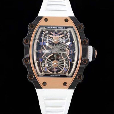 홍콩명품 [리차드밀레] 남성용 RM21-02 투어빌론 포지드 카본 51mm 투르비용 무브먼트 스켈레톤 다이얼 ric0299  