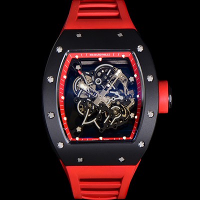 홍콩명품 [리차드밀레] 남성용 RM055 부바왓슨 세라믹 50mm 기계식 수동형 무브먼트 스켈레톤 다이얼 ric0311  