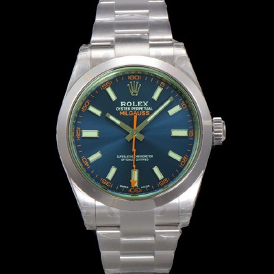홍콩명품 [로렉스] 남성용 New 밀가우스 m116400gv-0002 오이스터 퍼페추얼 40mm 오토매틱 Cal.3131 무브먼트 그린코팅 블루 다이얼 rol5390  