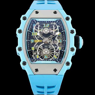 홍콩명품 [리차드밀레] 남성용 RM21-02 투어빌론 포지드 카본 51mm 투르비용 무브먼트 스켈레톤 다이얼 ric0304  