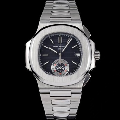 홍콩명품 [파텍필립] 남성용 노틸러스 5980/1A-001 오토매틱 Cal.CH 28-520 C 타입 40.5mm 메탈줄 블루 다이얼 pat2226  