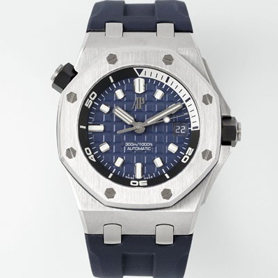 홍콩명품 [오데마피게] 남성용 하이엔드 로얄오크 오프쇼어 다이버 15720ST.OO.A027CA.01 오토매틱 Cal.4308타입 42mm 블루 다이얼 aud6578  