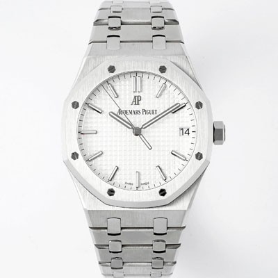 홍콩명품 [오데마피게] 남성용 로얄오크 15500ST.OO.1220ST.04 41mm 오토매틱 Cal.4302 무브먼트 실버 다이얼 aud6540  