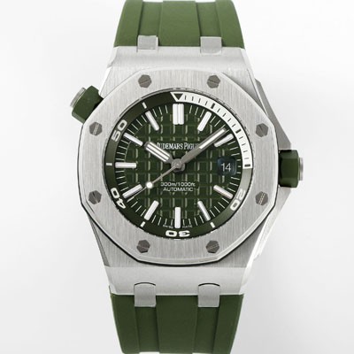 홍콩명품 [오데마피게] 남성용 로얄오크 오프쇼어 15710ST.OO.A052CA.01 신형 다이버!! 42mm 오토매틱 무브먼트 카키 다이얼 aud6575  