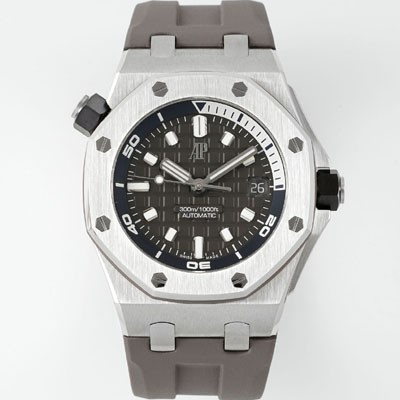 홍콩명품 [오데마피게] 남성용 하이엔드 로얄오크 오프쇼어 다이버 15720ST.OO.A009CA.01 오토매틱 Cal.4308타입 42mm 그레이 다이얼 aud6577  