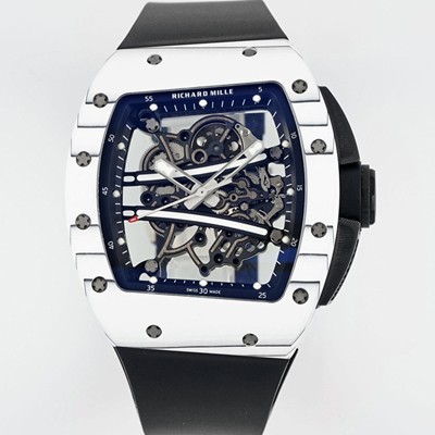 홍콩명품 [리차드밀레] 남성용 리차드밀 RM61-01 세라믹 50mm 기계식 수동형 무브먼트 스켈레톤 다이얼 ric0323  