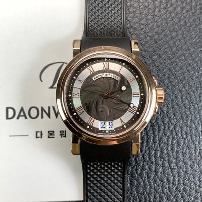 홍콩명품 [브레게] 남성용 마린 컬렉션 5817BE/Z2/5Z8 빅데이트 독특한 