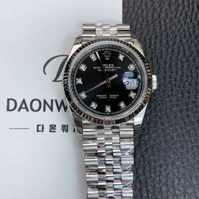 홍콩명품 [로렉스] 남성용 신형 데이저스트 36mm II m126234 텐포인트10p 오토매틱 Cal.3235무브먼트 블랙 다이얼 rol5603  