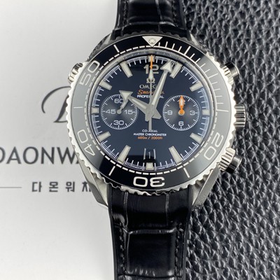 홍콩명품 [오메가] 남성용 씨마스터 신제품 232.32.46.51.01.003 플래닛 오션 600m 코액시얼 마스터 크로노미터 45.5mm 크로노그래프 오토매틱 Cal.9900 타입 블랙 다이얼 omg0243  