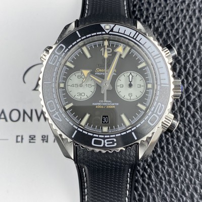 홍콩명품 [오메가] 남성용 씨마스터 신제품 215.32.46.51.01.004 플래닛 오션 600m 코액시얼 마스터 크로노미터 45.5mm 크로노그래프 오토매틱 Cal.9900 타입 그레이 다이얼 omg0254  