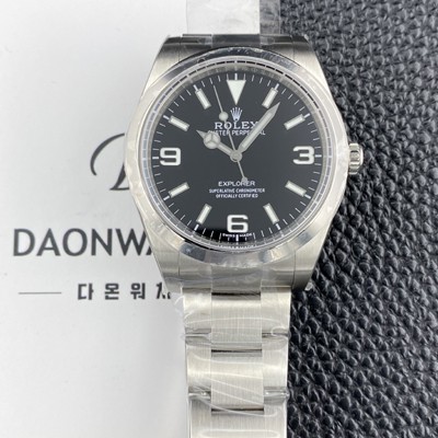 홍콩명품 [로렉스] 남성용 익스플로러 m214270-0003 39mm 오토매틱 Cal.3132무브먼트 블랙 다이얼 rol5630  