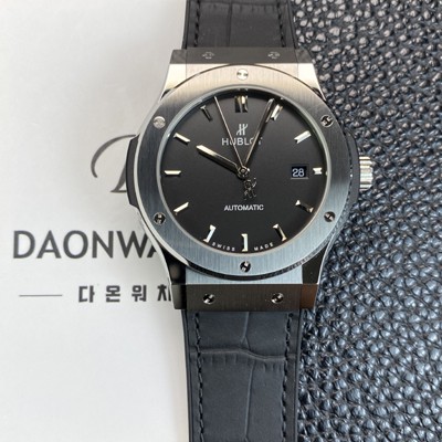 홍콩명품 [휴블렛] 남성용 클래식 퓨전 511.NX.1171.LR 42mm 오토매틱 2892타입 블랙 다이얼 hub2141  