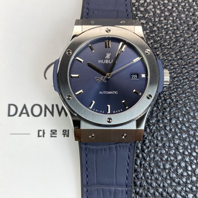 홍콩명품 [휴블렛] 남성용 클래식 퓨전 511.NX.7170.LR 42mm 오토매틱 2892타입 블루 다이얼 hub2142  