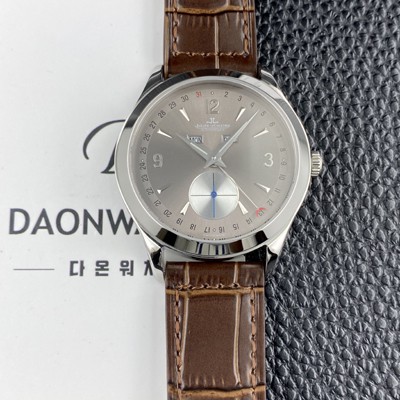 홍콩명품 [예거르쿨트르]남성용 마스터 캘린더 문페이즈 39mm 오토매틱 cal.866타입 그레이 다이얼 jag0433  