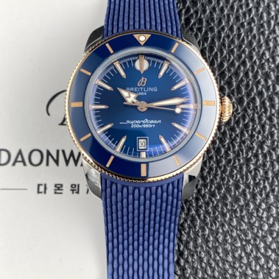 홍콩명품 [브라이틀링] 남성용 슈퍼오션 해리티지 42mm 세라믹 베젤 오토매틱 B31타입 블루 다이얼 bre6074  