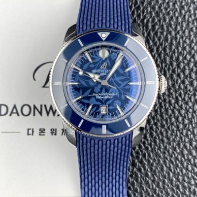 홍콩명품 [브라이틀링] 남성용 슈퍼오션 해리티지 42mm 세라믹 베젤 오토매틱 B31타입 블루 다이얼 bre6076  