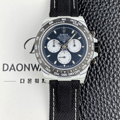 홍콩명품 [로렉스]남성용 데이토나 DIW 포지드카본 커스텀 40미리 크로노그래프 오토매틱 Cal.4130 무브먼트 블랙 다이얼 rol5646  