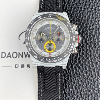 홍콩명품 [로렉스]남성용 데이토나 DIW 포지드카본 커스텀 40미리 크로노그래프 오토매틱 Cal.4130 무브먼트 그레이 다이얼 rol5657  