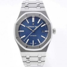 홍콩명품 [오데마피게] 남성용 하이엔드 로얄오크 15400ST.OO.1220ST.03 오토매틱 Cal.3120타입 41mm 블루 와플 다이얼 aud6564  