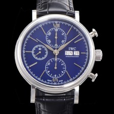 홍콩명품 [아이더블유씨] 남성용 포르토피노 IW391023 오토매틱 무브먼트 42미리 블루 다이얼 IWC71015  