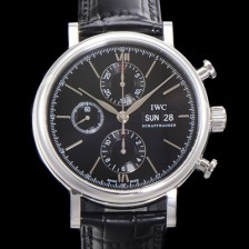 홍콩명품 [아이더블유씨] 남성용 포르토피노 IW391008 오토매틱 무브먼트 42미리 블랙 다이얼 IWC71016  