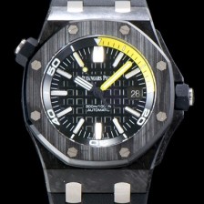 홍콩명품 [오데마피게] 남성용 신형 다이버 모델!! 로얄오크 오프쇼어15706AU.OO.A002CA.01 포지드카본 블랙 와플 다이얼 오토매틱 무브먼트 AUD0200  