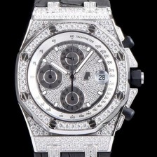 홍콩명품 [오데마피게] 남성용 로얄오크 오프쇼어 26067BC.ZZ.D002CR.01 크로노그래프 럭셔리다이아 풀페이버 다이아몬드 다이얼 오토매틱 무브먼트 AUD0401  