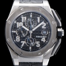 홍콩명품 [오데마피게] 남성용 로얄오크 오프쇼어 26378IO.OO.A001KE.01 아놀드 리미티드 에디션 크로노그래프 블랙 와플 다이얼 스위스 쿼츠 무브먼트 AUD0104  