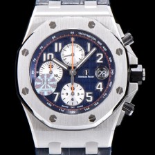 홍콩명품 [오데마피게] 남성용 NEW MOVT UP!! 로얄오크 오프쇼어 26470ST.OO.A027CA.01 블루 테마 에디션 크로노그래프 블루 와플 다이얼 오토매틱 무브먼트 AUD0201  