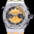 홍콩명품 [오데마피게] 남성용 로얄오크 오프쇼어 크로노그래프 옐로 다이얼 오토매틱 무브먼트 AUD0454  