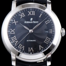 홍콩명품 [오데마피게] 남성용 쥴스오데마 15120BC.OO.A002CR.03 오토메틱 블랙 물결무늬 로만 다이얼 AUD40131  